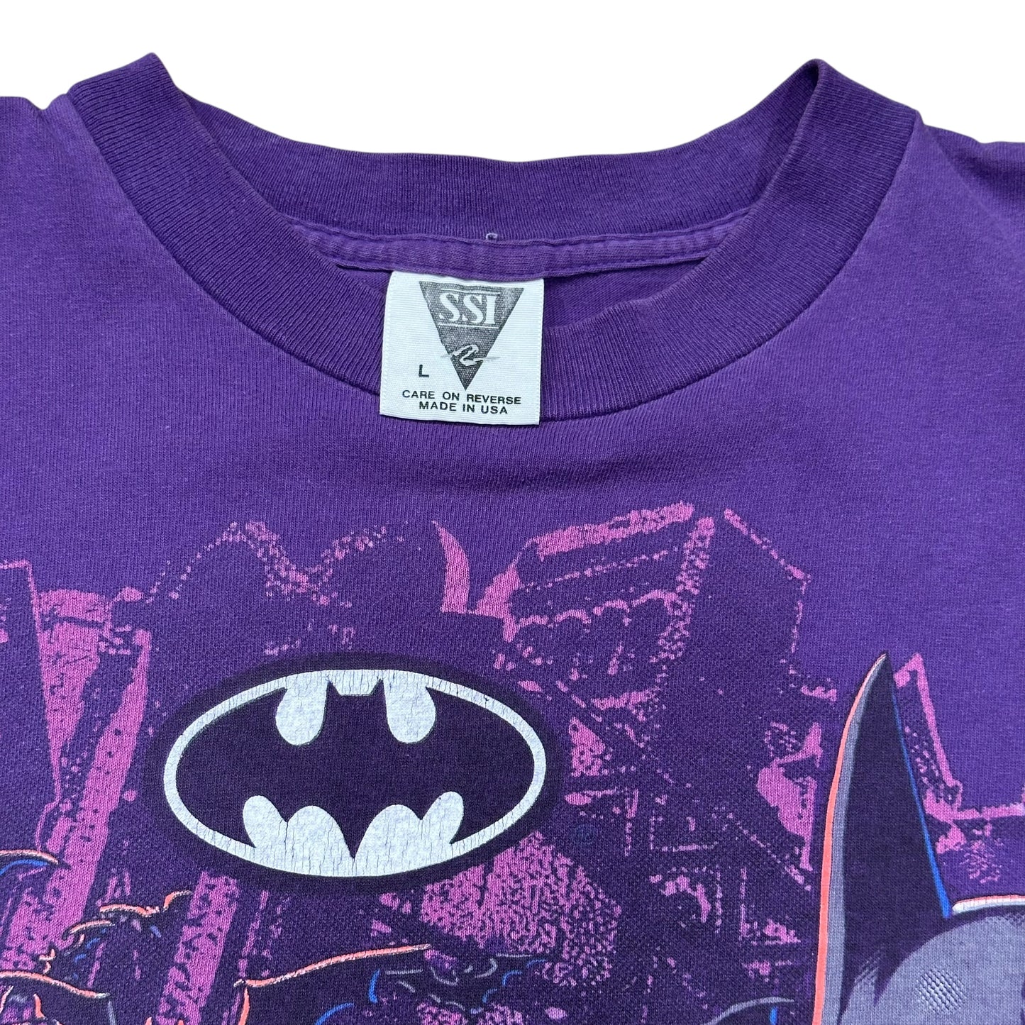 Rare 1991 Batman Returns Vintage Cartoon T-shirt