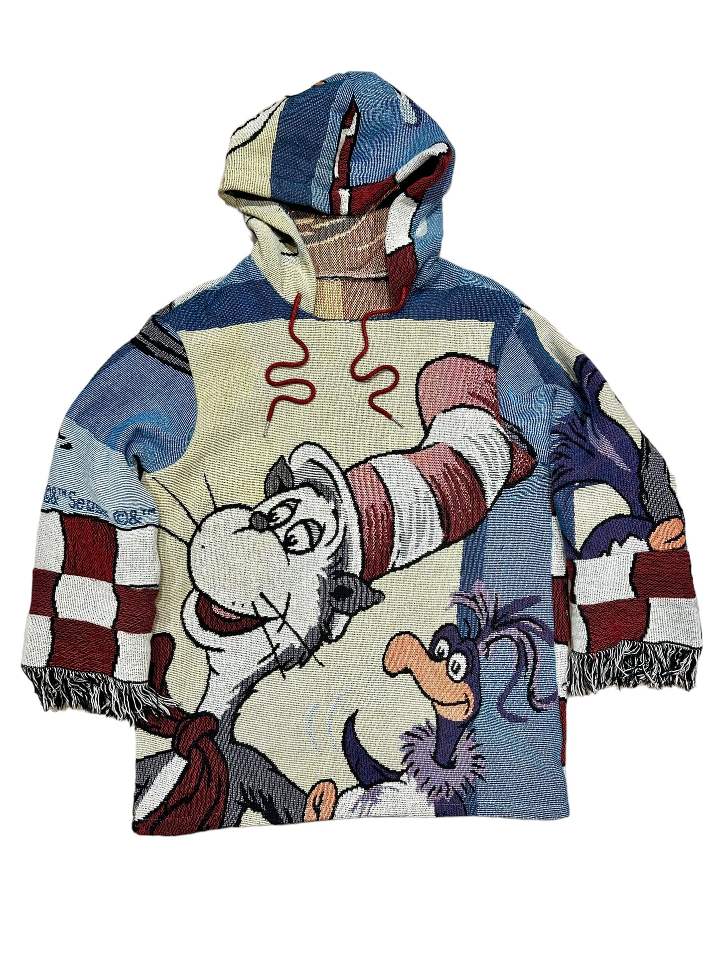 The Cat in the Hat Custom Tapestry Hoodie