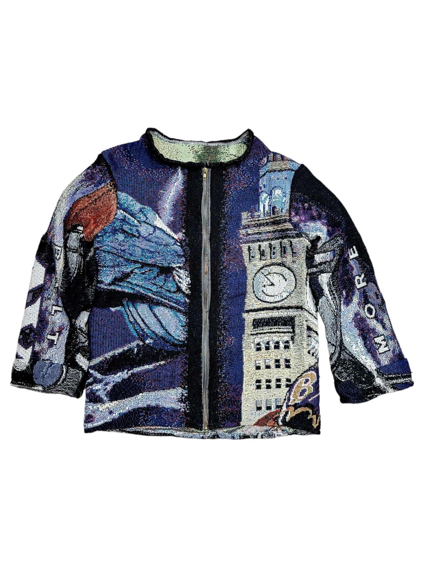 Baltimore Ravens Custom Tapestry Jacket by Rebellious Chic