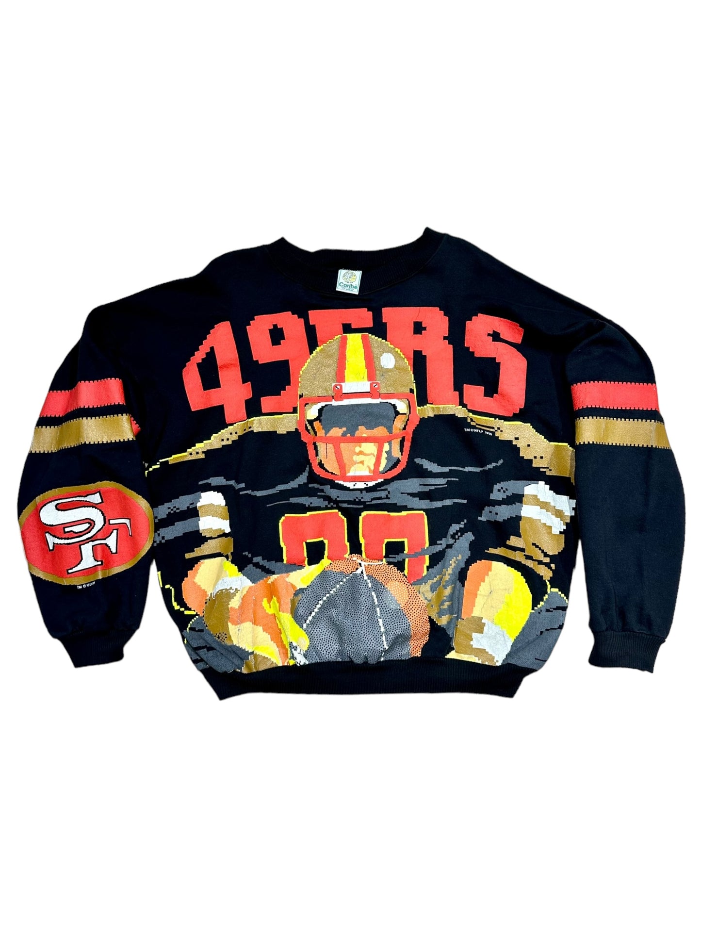 49ers 1989 Tecmo Bowl Sweatshirt black